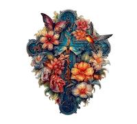 Wooden Animal Shaped Desktop Ornament Figurines, Irregular Desktop Ornaments (A2, 05)