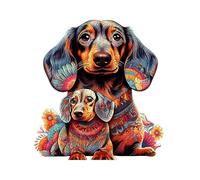 Wooden Animal Shaped Desktop Ornament Figurines, Irregular Desktop Ornaments (A5, 01)