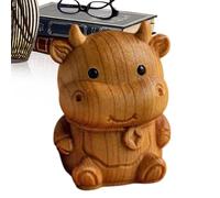 Wooden Animal Statue - Chinese Culture Sculpture, Chinese Culture Sculpture | Home Statue Decoration, Popular Culture Animal Figurine Ornament, Figure Desk Ornament