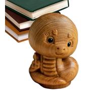 Wooden Animal Statue - Desktop Novelty Sculptures, Chinese Culture Sculpture | Decorative Home Statue Decor, Folk Culture Animal Figurine Ornament, Figurine Desktop Ornament for Home Desk