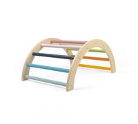 Bigjigs Toys FSC Certified Wooden Arched Climbing Frame for Toddlers & Kids