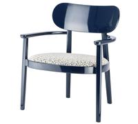 Wooden armchair with armrests 119 SPF Seat upholstered Thonet
