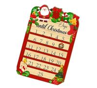 Wooden Arrival Calendar for with 24 Doors Daily Surprise Family Ritual Home Deck Permanent