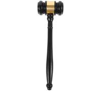Wooden Auction Gavel Judge Hammer for Lawyer Use Portable