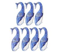 Wooden Baby Closet Dividers, Baby Closet Dividers - 7X Whale Shaped Baby Clothes Dividers,Baby Hanger Organizer Per Month,Baby Wardrobe Dividers