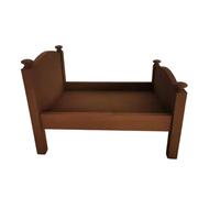 Wooden Baby Photoshoots Bed/Side Table Photography Props Miniature House Furniture for Newborns Pictures Taking Newborns Photography Props