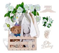 Wooden Baby Shower Crate Closet Basket-02