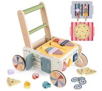 Wooden Baby Walker for 1 Year Old,Montessori Push Along Toys from 10 Months