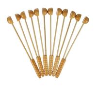 Wooden Back Massager Hammer for Self Massage and Relaxation | Rounded Edges and Corners, for Muscle Trigger Points and Calf Use, Work Breaks and Travel Random Color