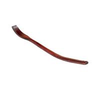 Wooden Back Scratcher - with Extended Bending Handle - Smooth Curved | Ergonomic Massager Tool | Manual Body Scratching Tool | Body Massager for Scratching Itches - for Elderly Men Women Mom Dad