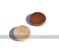 Wooden Backgammon Stones - 25mm (UK)