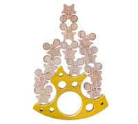 Wooden Balance Block Cheese Stacking Toy Fine Motor Skill Training Parent-Child Interactive Activity for Kids3+ Blocks Game Set Block Puzzle for Kids Exercise for Learning Toys