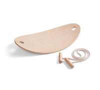 Wooden Balance Board, Oval Rocking Board | Wooden Construction, Sensory Training Board, Balance Skill Building,