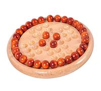Wooden Ball Challenge Board Game Marble Chese for Fun Brain Teaser Leisure Christmas Party Game, wooden ball challenge board, Christmas Decor