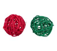 Wooden ball toy for rodents Trixie (x8)