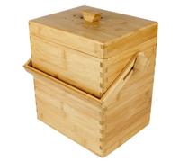 Wooden Bamboo 4L Compost Caddy