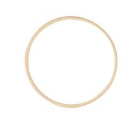 Wooden Bamboo Floral Hoop, Macrame Craft Hoop Rings for DIY Wreath Decor, Crafts Making (40cm)