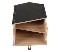 Wooden Bat House Outdoor Shelter for Garden and Backyard