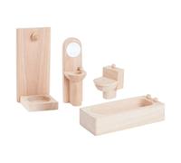 Wooden Bathroom Toy Natural one size