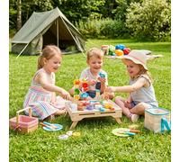 Wooden BBQ Grill Playset