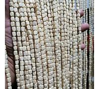 Wooden Bead Curtain,Doorway Hanging Bamboo Beaded Door Curtain Home Décor Tassel Room Divider Screen,Closet Door String Bead Curtain,for Bedroom Hallway Entrance,Custom (90 strands-90x180cm)