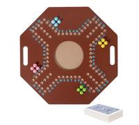 Wooden Bead Game - 29.8x29.8cm Folding Woodens Table Top Strategy Gamez, Travel Board Games, Mind Toys, Logic Games, Educational Toy For Kids Ages 3+