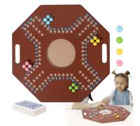 Wooden Bead Game - Classic Arabic Poker | Entertaining Fun Multiplayer Games for Drinking Tables | Student Parent-Child Board Games for Learning, Social Fun