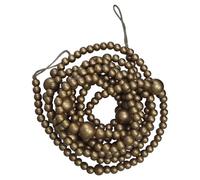 Wooden Bead Garlands For Christmas Tree Decorations Family Crafting Activity Holiday Party Hanging Ornament Kids Friendly Christmas