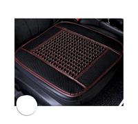 Wooden Beaded Car Seat Cover Small Square Mat Wood Bead Car Cushion With Waist By Four Seasons The Summer Depend On Singl(Black)