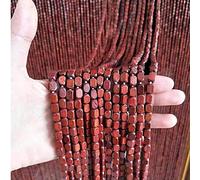 Wooden Beaded Curtain Panels,Handmade Hanging Beaded Bedroom Curtain Window Room Divider Blind For Closets Doorways Living Room Home Decoration String Door Curtain,Custom (140 strands-140x18