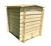 Wooden Beehive Slatted Garden Composter (74cm x 80cm)