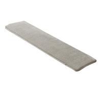 Wooden Bench Cushion for Dining Chairs Long Seat Pad with Ties Indoor & Lounge Use 210 x 55 x 1.5 cm Gray - Perfect for Kitchen & Home Decor.