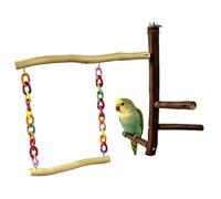 Wooden Bird Cage Chew Foot | Bird Cage Accessories For Parakeets Corrugated Small Parrots Litter Living Room Home Indoor Outdoor