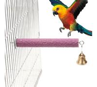 Wooden Bird Perch Stand - Perrot Paw Trimmer Perch Perch Stick, Natural Wooden Mtifing Toy | Versatile Cage Accessories for Potential Sparrow Parakeet Macaw Conure