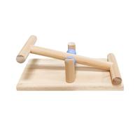 Wooden Bird Rocking Toy - Parrot Balance Training, Desktop Parakeet Exercise | Avian Activity Enrichment Training Interactive Equipment, Petit Dis