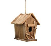 Wooden Birdhouse Bird Nest Birds Cottage for Outdoor Birds 20x14.5x21cm