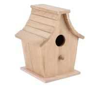 Wooden Birdhouse Wood Bird Houses Breeding Box Hanging Birds House Pet Supplies for Parrots Budgerigar Small Traditional Wooden Nesting