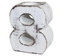Wooden Birthday Number Candle Holder - No. 8