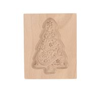 Wooden Biscuit Moulds, Handcrafted Decorative Baking Tools for Halloween, Christmas, Thanksgiving Cute Shape DIY Cutter 3D Carved Embossing Mould Practical Kitchen Tools Easy to Use