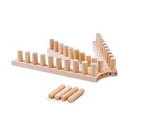 Wooden BlanketLoom Frame Adjustable 116.8x4x5cm Knitting Frame for Chunky BlanketLoom Hand Knitting Tool No Needles Required for Beginner Men Youth Expert Women Teens Wife Grandma Crafting