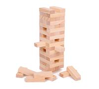 Wooden Block Towel Toy Balancing Blocks Teaching Stacking Preschool Activity Toy Stacking Block for Parent and Kids