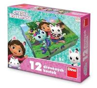Wooden Blocks Cat Cottage Gabi 12el