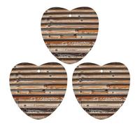 Wooden Board Arrangement Car Air Freshener, 3 Pcs Love form Hanging Air Freshener Cards, Long Lasting Fragrance Scented Cards for Car, Home, Office Gray-style