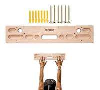 Wooden Board - Rock Climbing Grip, Portable Finger Trainer | Wooden Wall Frame for Door Mounting, Training Station for Finger Strength and Climb Practice at Home Gym