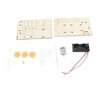 Wooden Boat Building Kit 3D Assemble Paddle Steamer Model Educational Science Experiment Toy for Kids Children Boys Girls Adults Teaching DIY Craft Project Wood Material
