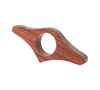 Wooden Book Page Holder Thumb Walnut Handmade, 22 mm Inner Diameter for Comfortable Reading, Practical Accessory for Book Lovers, Reading , Lightweight, Ergonomic, Ideal Travel and Everyday Use