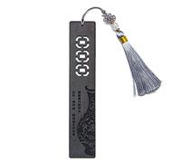 Wooden Bookmark,ersonalized Wooden Page-Marker for Book Lovers, is A Unique Gift for Teachers, Students, Men and Women.（Blue and White Porcelain vase）