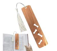 Wooden Bookmarks | Craft Pet Theme Bookmarks | Lightweight Scratchproof Bookmarks Office Supplies for Literary Events Use Library Accessory Journali