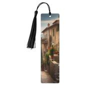 Wooden Bookmarks for Men Women Bookmarks Unique Handmade Tuscan Book Markers with Tassel Book Markers Book Markers for Book Lovers Wooden Bookmarks for Book Lovers Wooden Bookmarks for 5 Pack