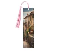 Wooden Bookmarks for Men Women Bookmarks Unique Handmade Tuscan Book Markers with Tassel Book Markers Book Markers for Book Lovers Wooden Bookmarks for Book Lovers Wooden Bookmarks for 5 Pack